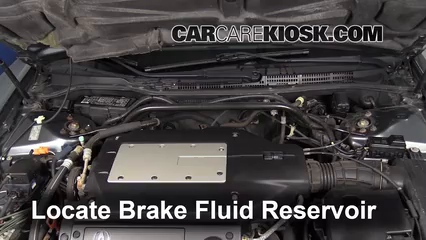 2002 Acura TL 3.2L V6 Brake Fluid Check Fluid Level